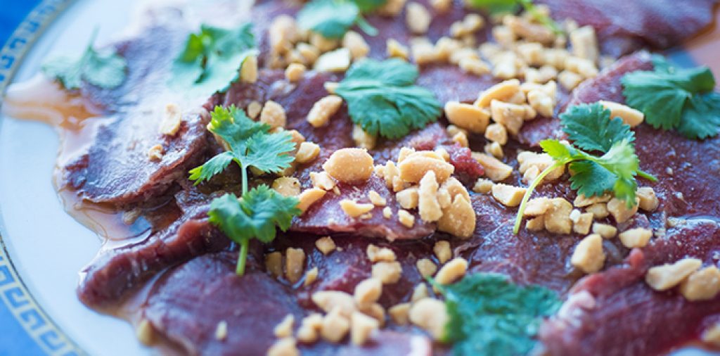 Asiatisk Carpaccio