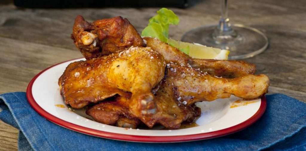 Honungsgriljerade kycklingklubbor