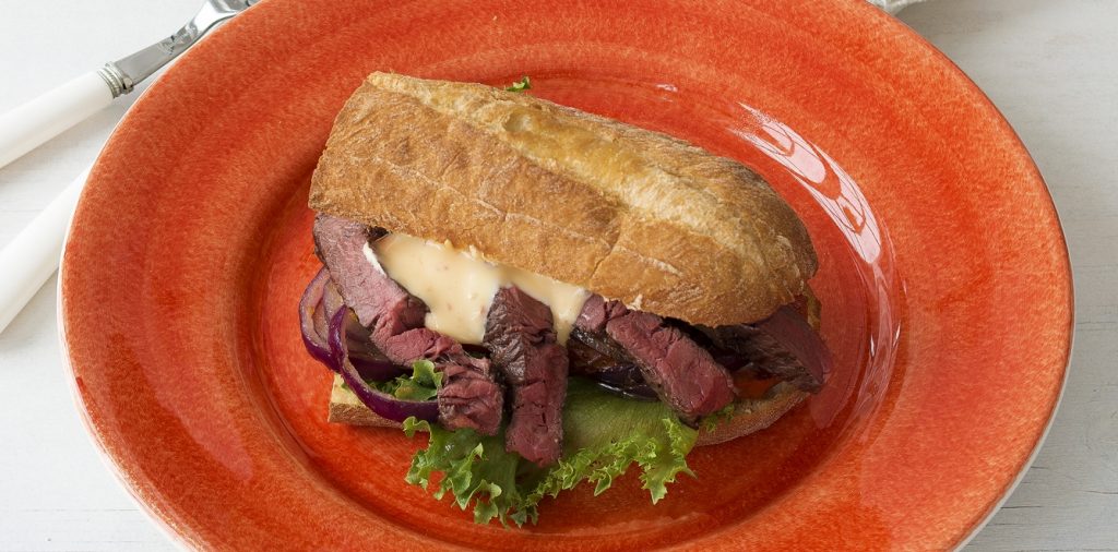 Steak Sandwich med chilimajo