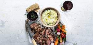 Bild: Lammfilé med krämig potatispuré med lagrad prästost