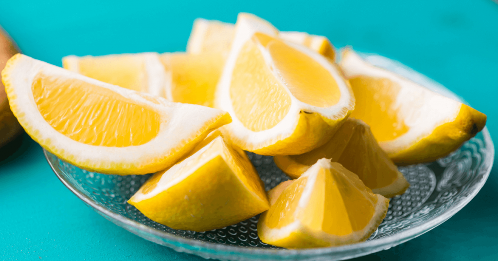 Citronklyftor är bra för det mesta