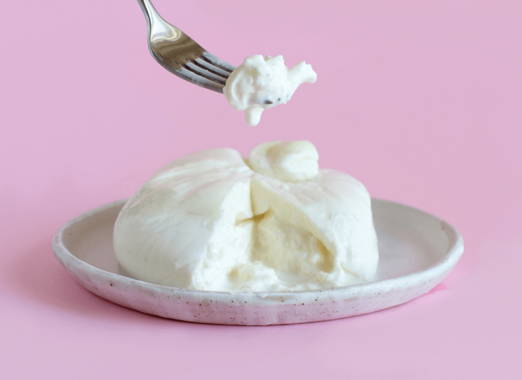 Friterad burrata