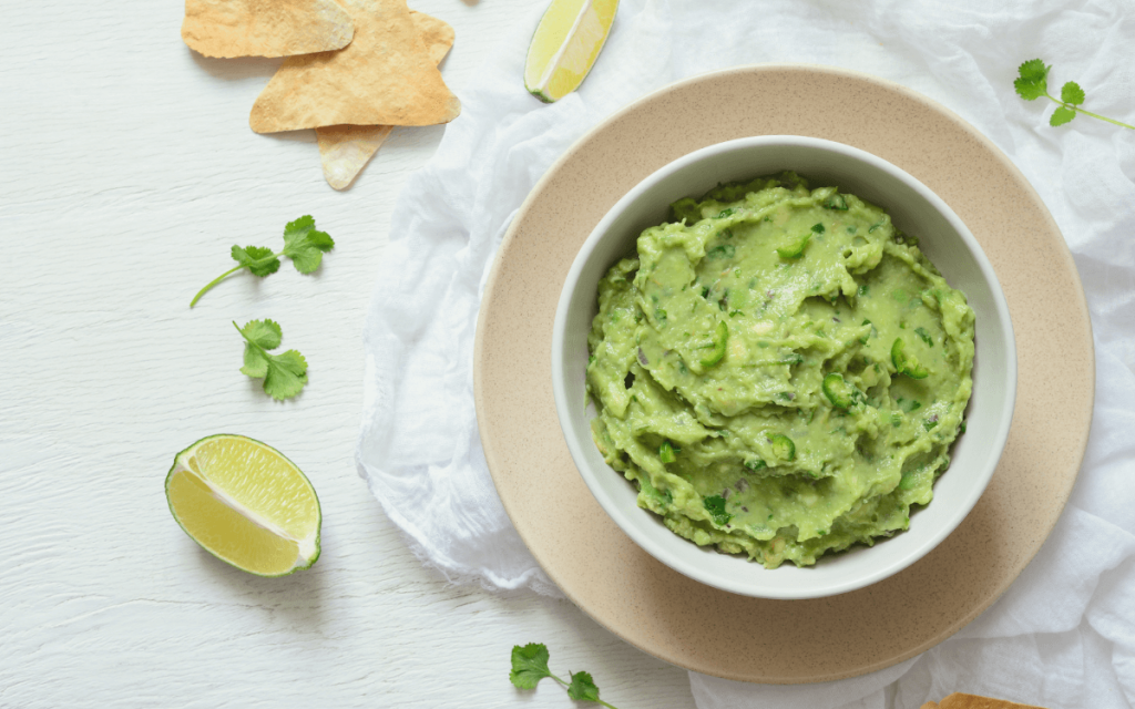 Guacamole utan avokado