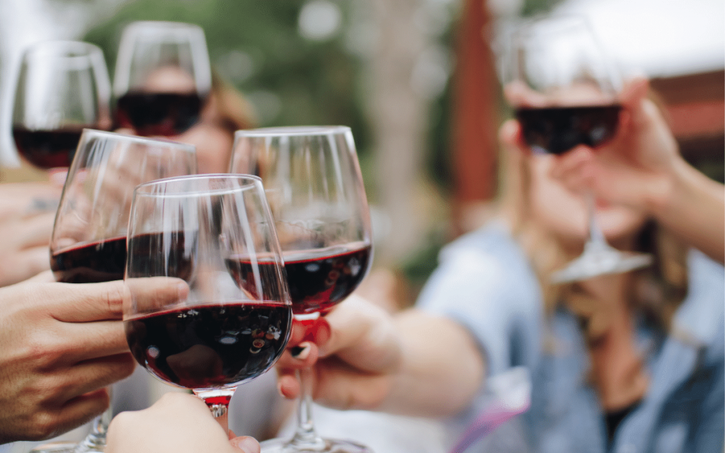 Bildas då vin jäser