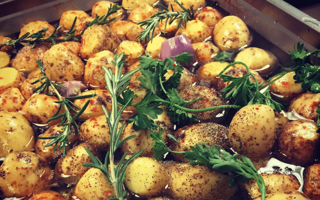 Hur gör man confiterad potatis