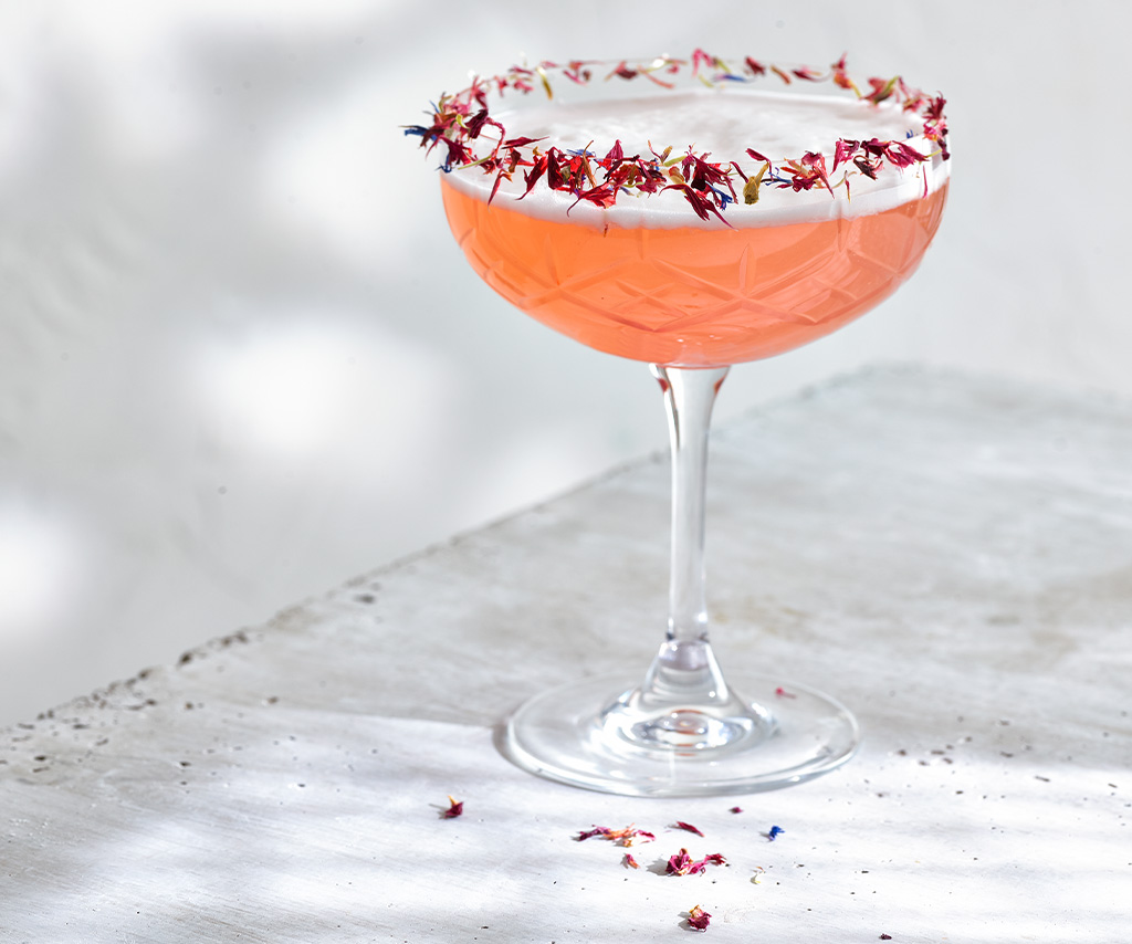 Hibiscus Spring Cocktail