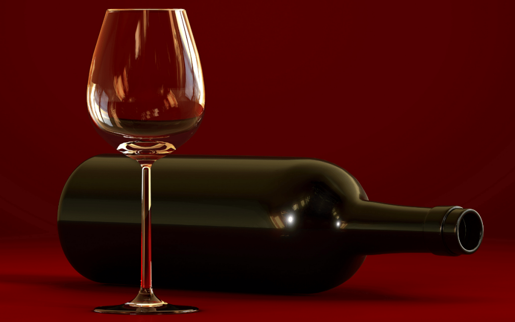 Flaskor med 1,5 l vin