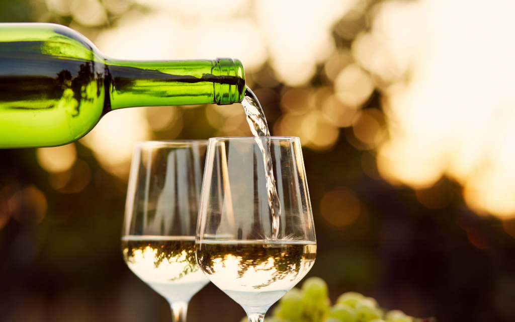 Bourgogne vitt vin