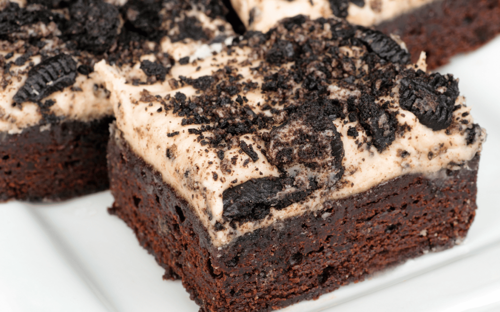 Cookies and cream kladdkaka
