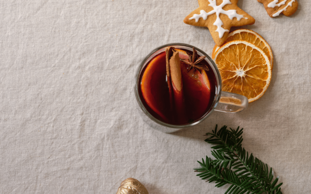 Shots med glögg