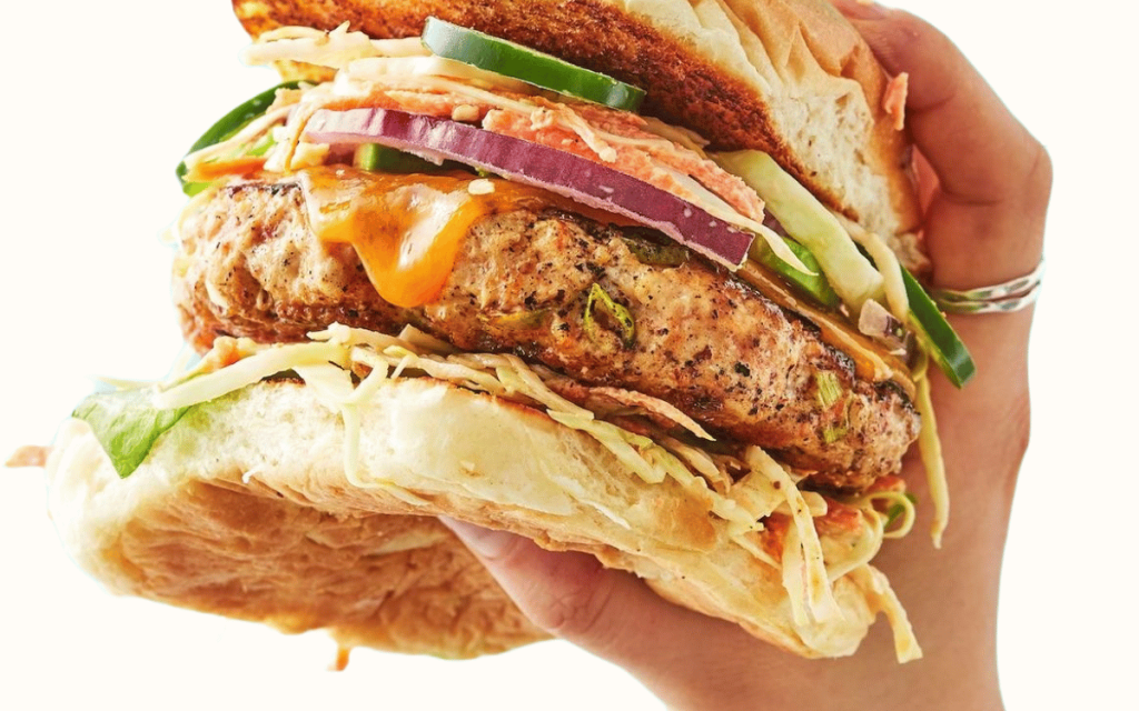 Experimentera med färdig hamburgerdressing