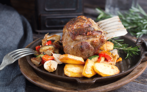 Lammentrecote racks recept