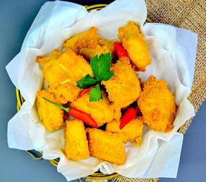 friterad tofu