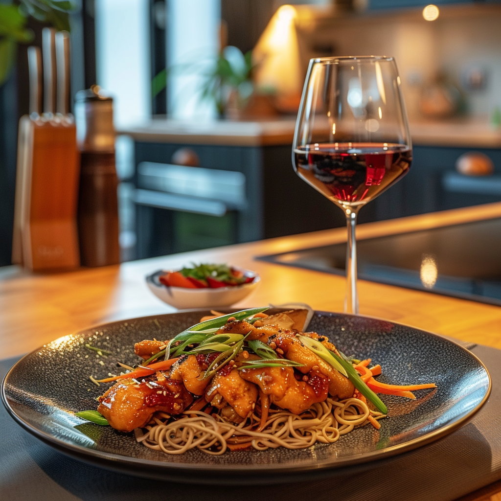 Rött vin till asiatisk mat
