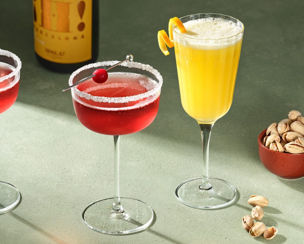 Cranberry Mimosa