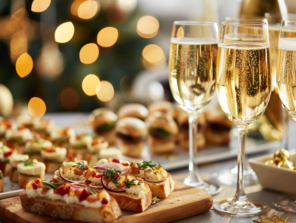 Mousserande vin som välkomstdrink