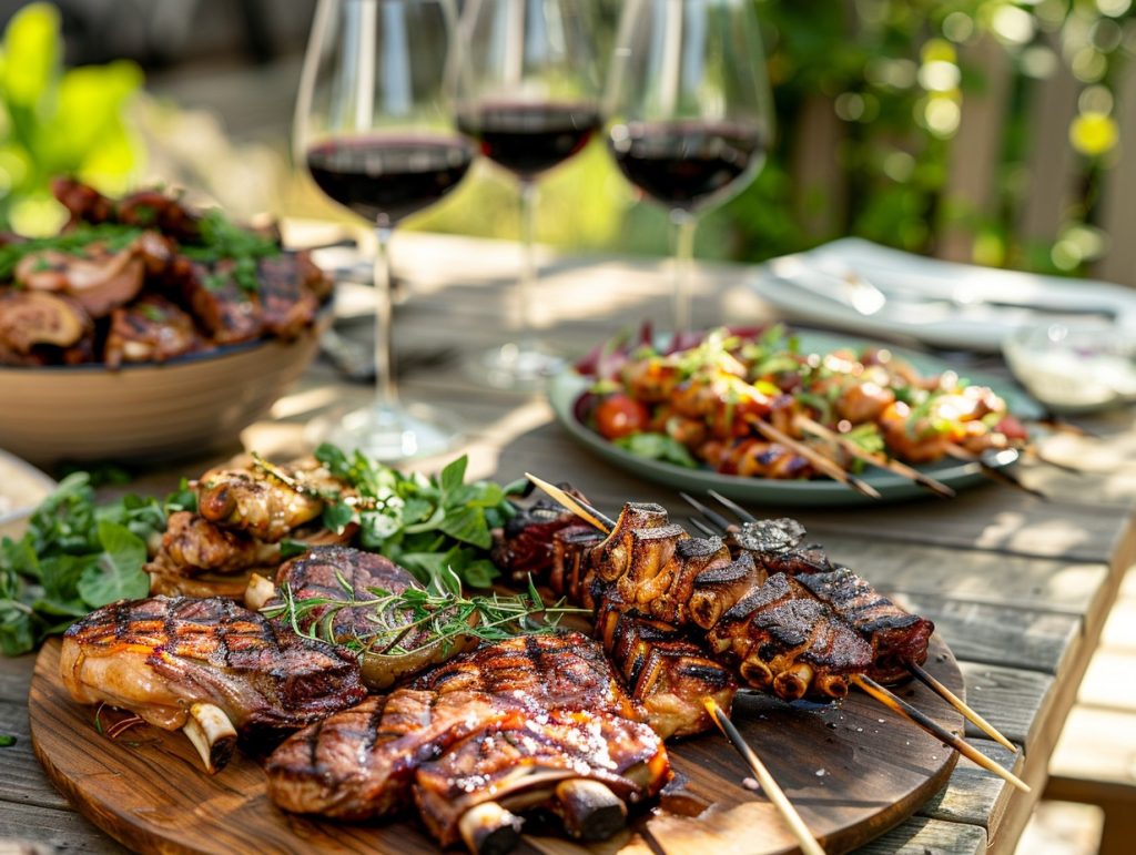 Rött vin till grillat kött: De bästa valen för sommaren