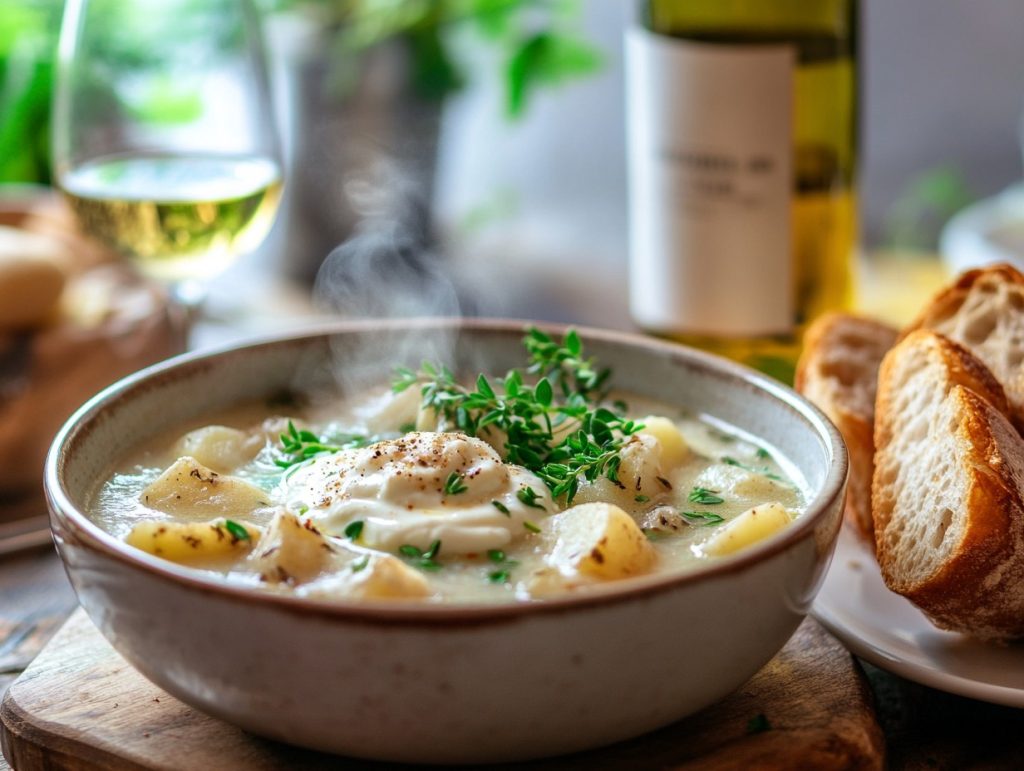 fisksoppa med potatis