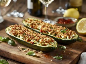 fylld zucchini