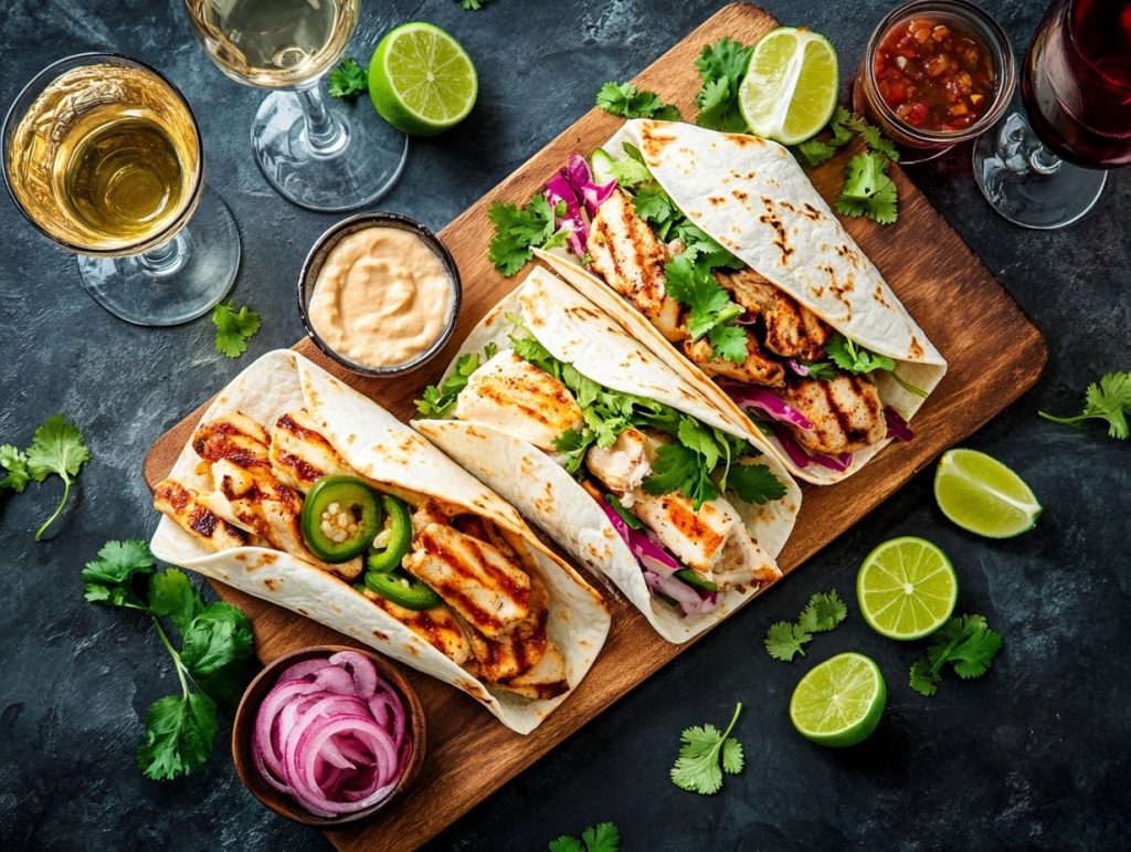 wraps recept