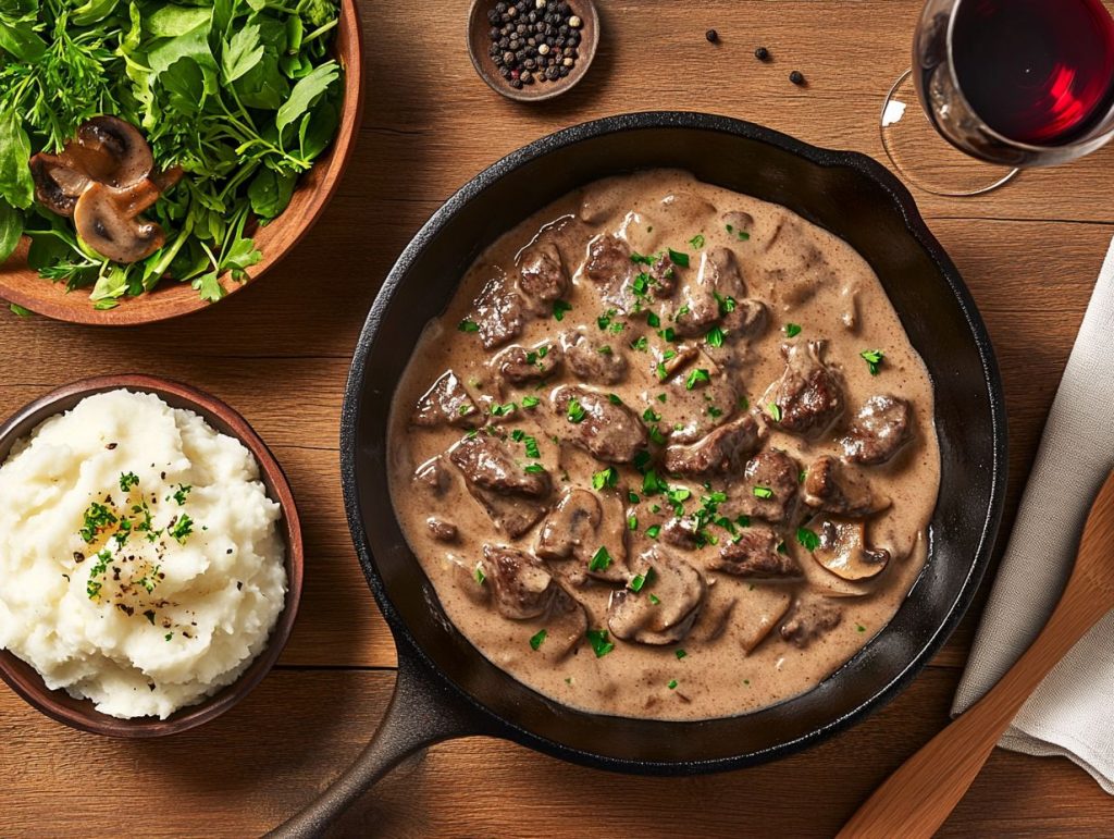 Biff stroganoff – en krämig och smakrik klassiker