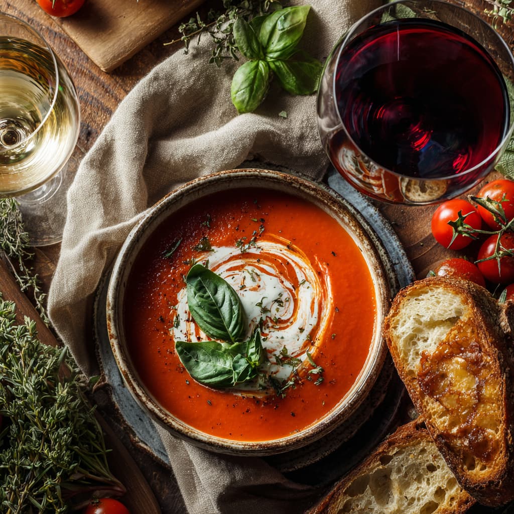 Vin till tomatsoppa – så väljer du rätt vin till tomat