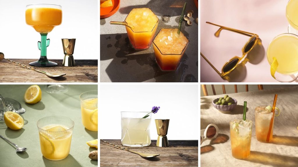 Gul drink – en färg som rymmer allt från citrus till honung